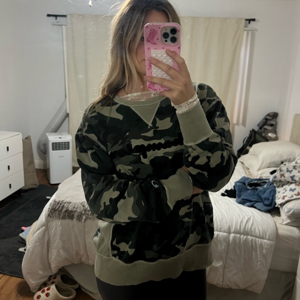 CAMO CHAMPION sweatshirt - Picture 4 of 11